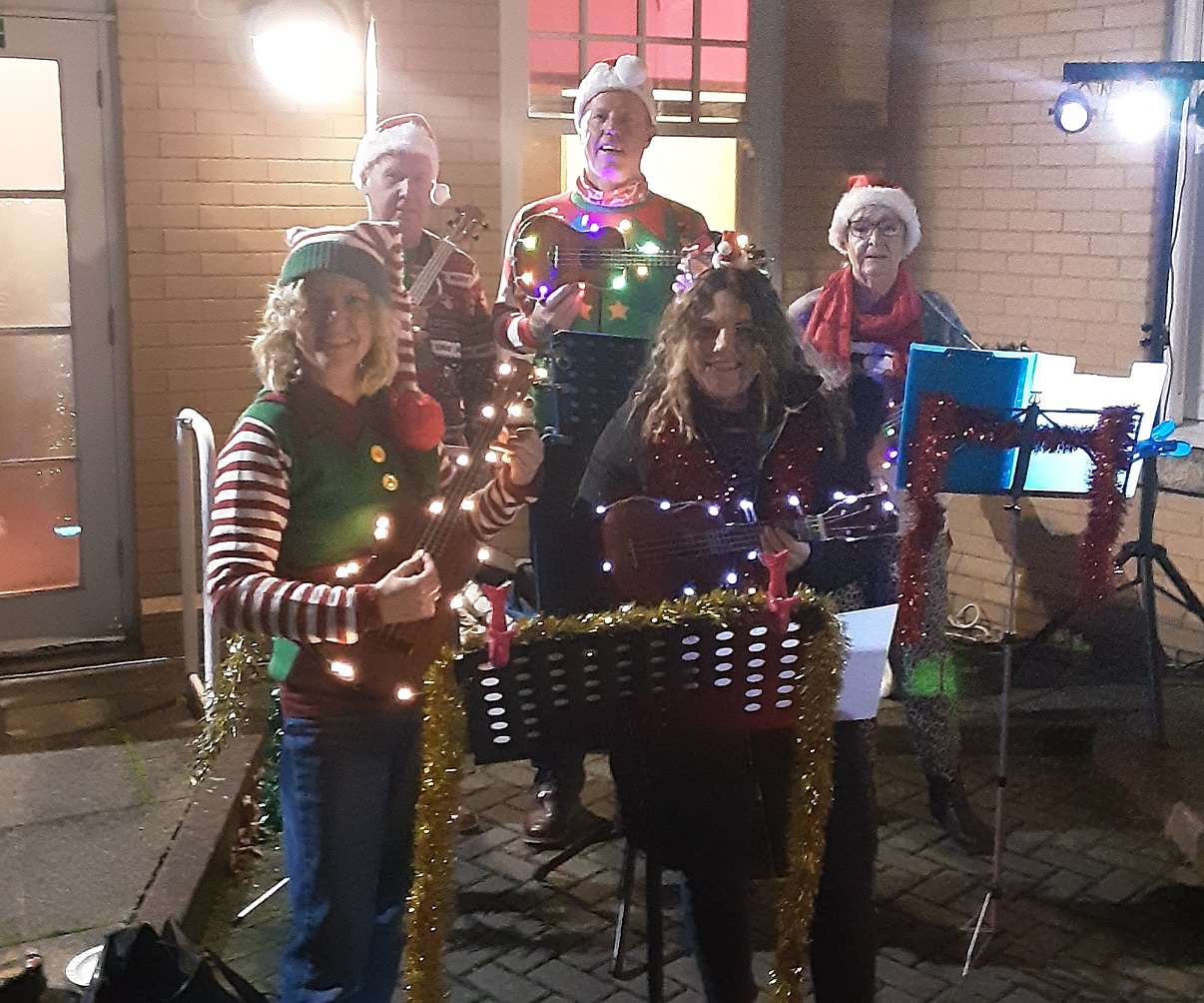 Harleston House celebrates Christmas with the community Greensleeves Care