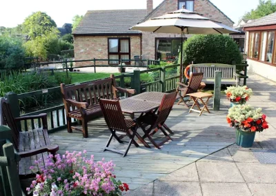 Exterior Garden Image at Rose Cottage Care Home in Huntingdon