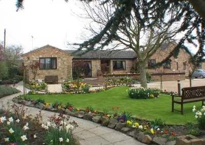 Exterior Image of Rose Cottage in Broughton Village, Huntingdon, Cambridgeshire