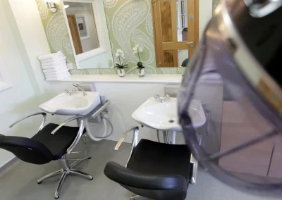 Salon at De Lucy House Care Home in DIss, Near Eye