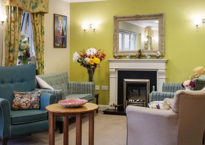 Quiet Lounge Area at De Lucy House Care Home in DIss, Near Eye