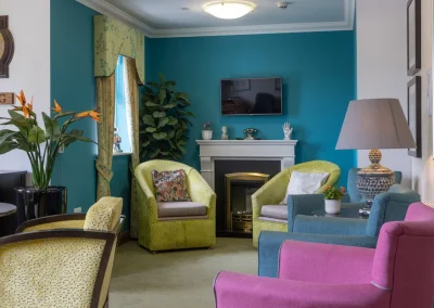 Quiet Lounge at De Lucy House Care Home in DIss, Near Eye