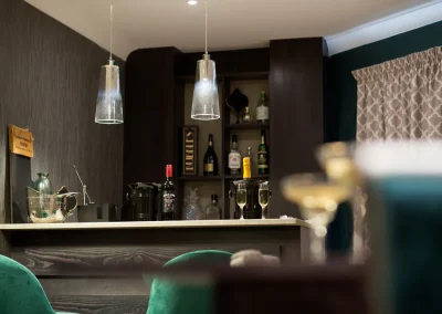 Bar area at Henley House Care Home, Ipswich – stylish social space for residents to relax and enjoy refreshments