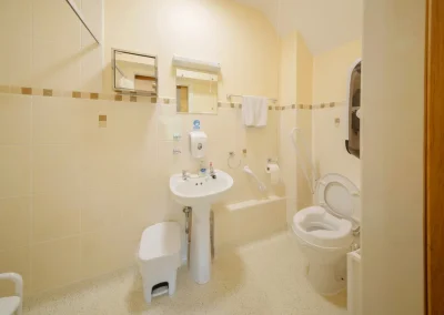 Bathroom facilities at Pelsall Hall in Walsall