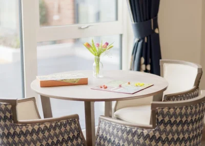 Spacious quiet areas and lounges at the Meadowcroft in Tooting & Wandsworth