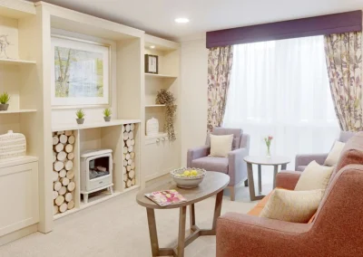 Quiet lounge at the Meadowcroft in Tooting & Wandsworth