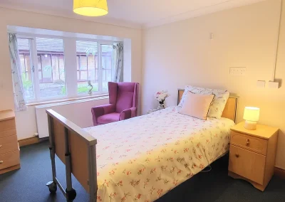 Bedroom facilities at Rose Cottage in Huntingdon