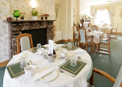 Dining Room Area at Grosvenor House Care Home in St Leonards-on-sea