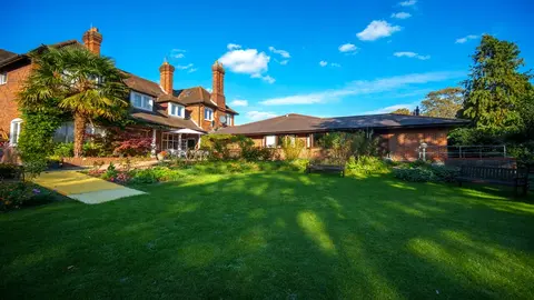 Garden of Speirs House Nursing Home in New Malden