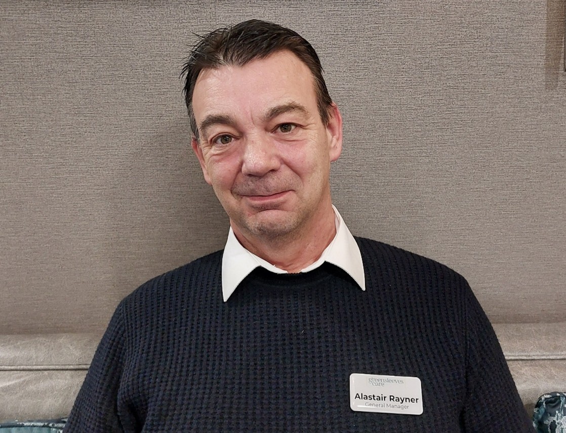 Alastair Rayner, General Manager at Greensleeves Care