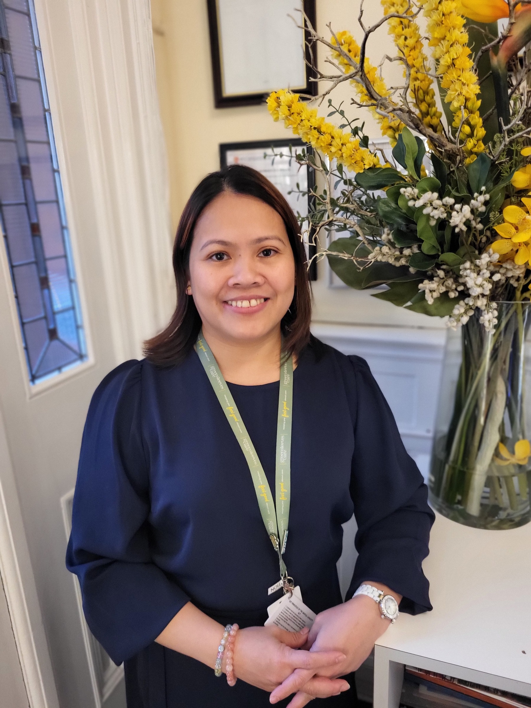 Photograph of Esperanza Guidaven, Care Home Manager at Torkington House
